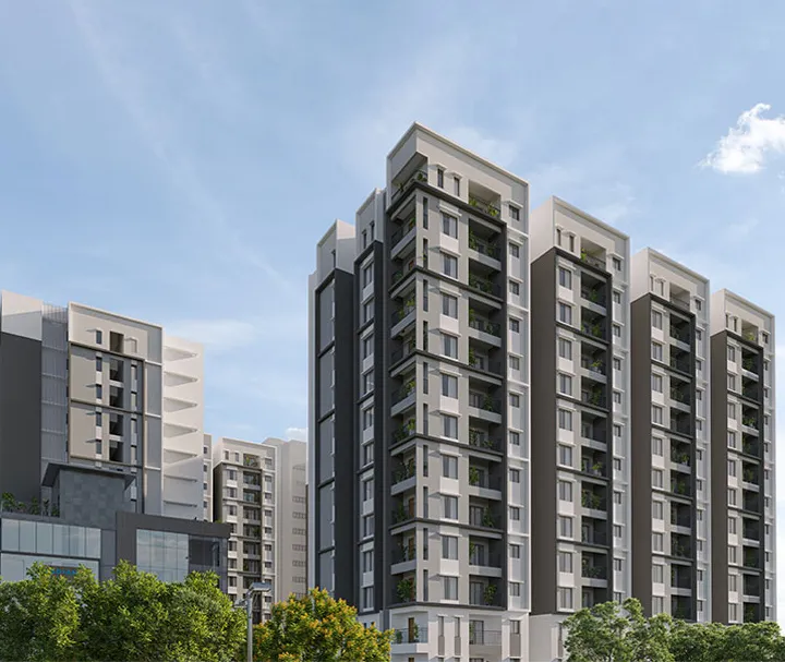 Luxury 1, 2 & 3 BHK Apartments sale in Coimbatore | Radiance Riverwoods