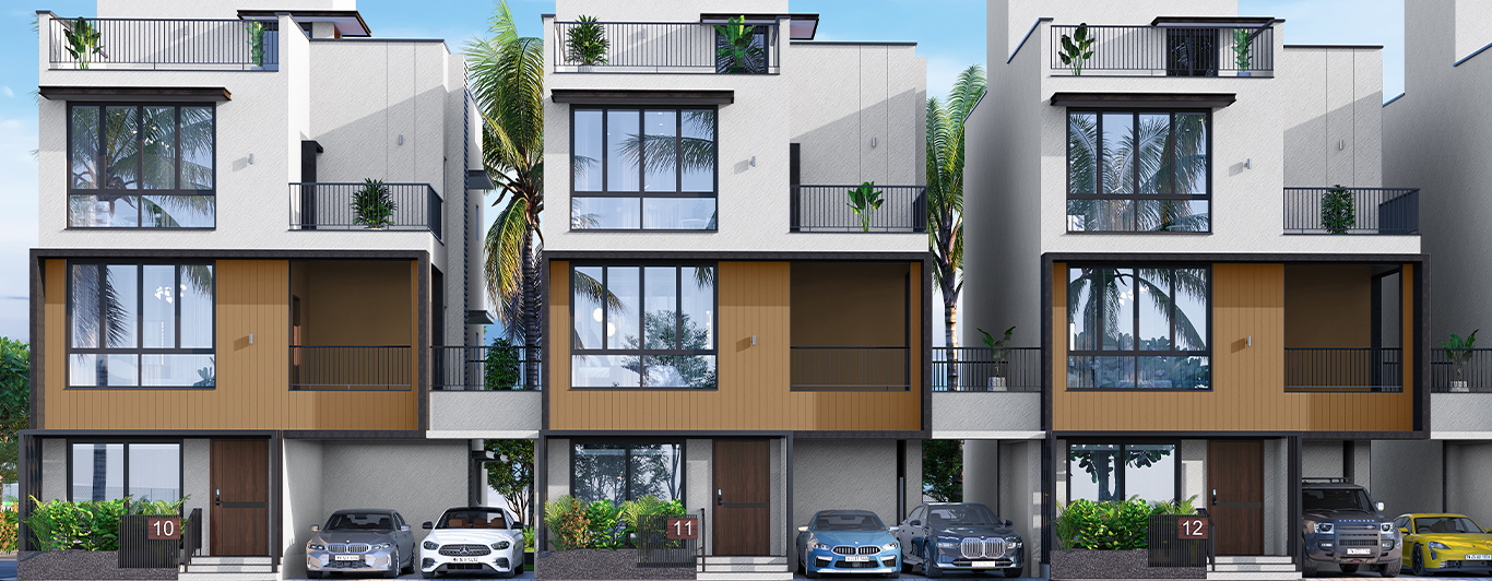 Radiance Edgewood Premium 3 & 4 BHK Row Villas in Navalur