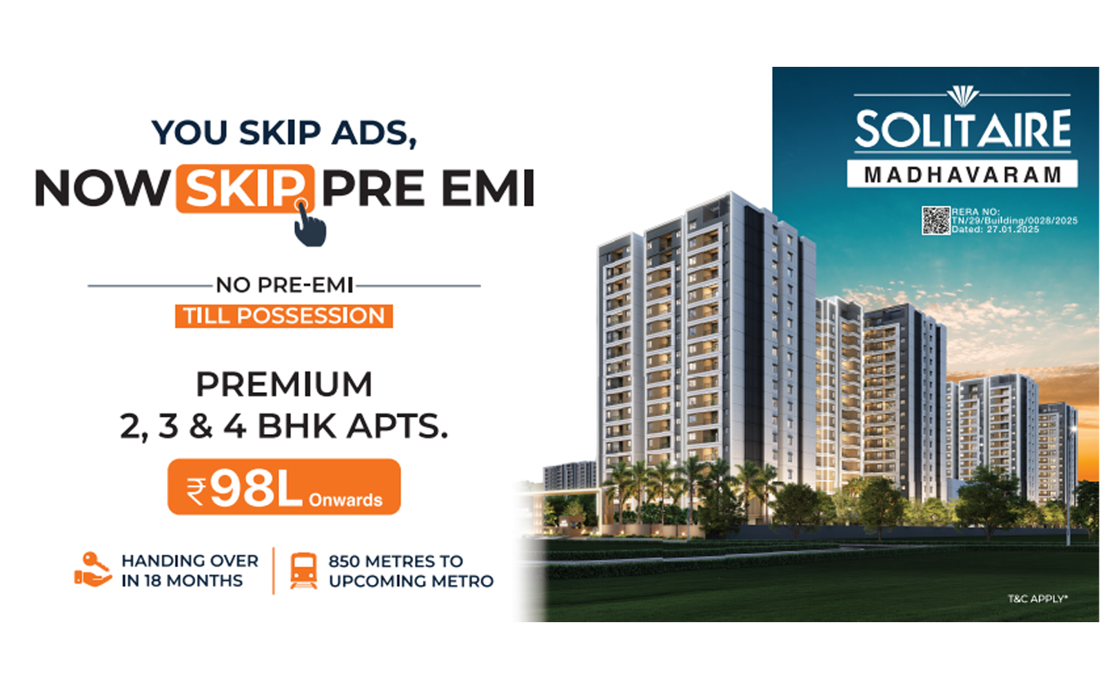 Apartments in Madhavaram | Premium 2/3/4 BHK Flats for Sale – Radiance Realty 
