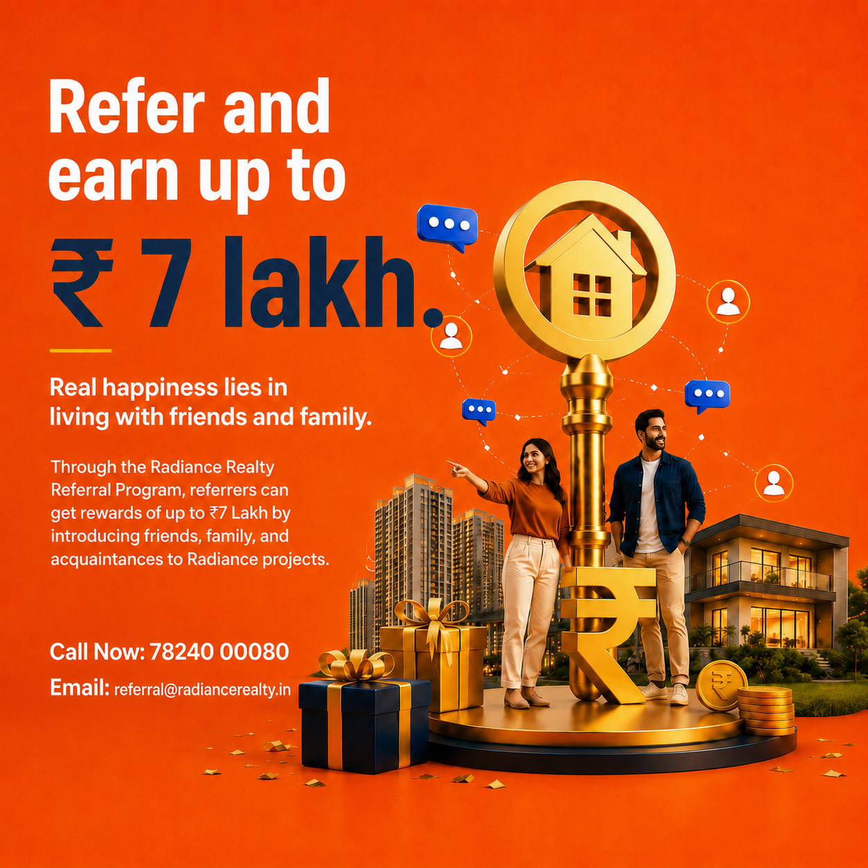 Refer Friends & Family Earn Big! Get Up to ₹7 Lakhs Reward