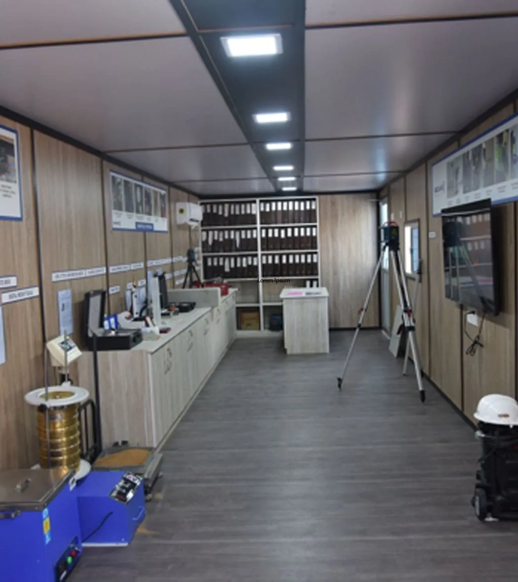 QA/QC Lab at Each Site