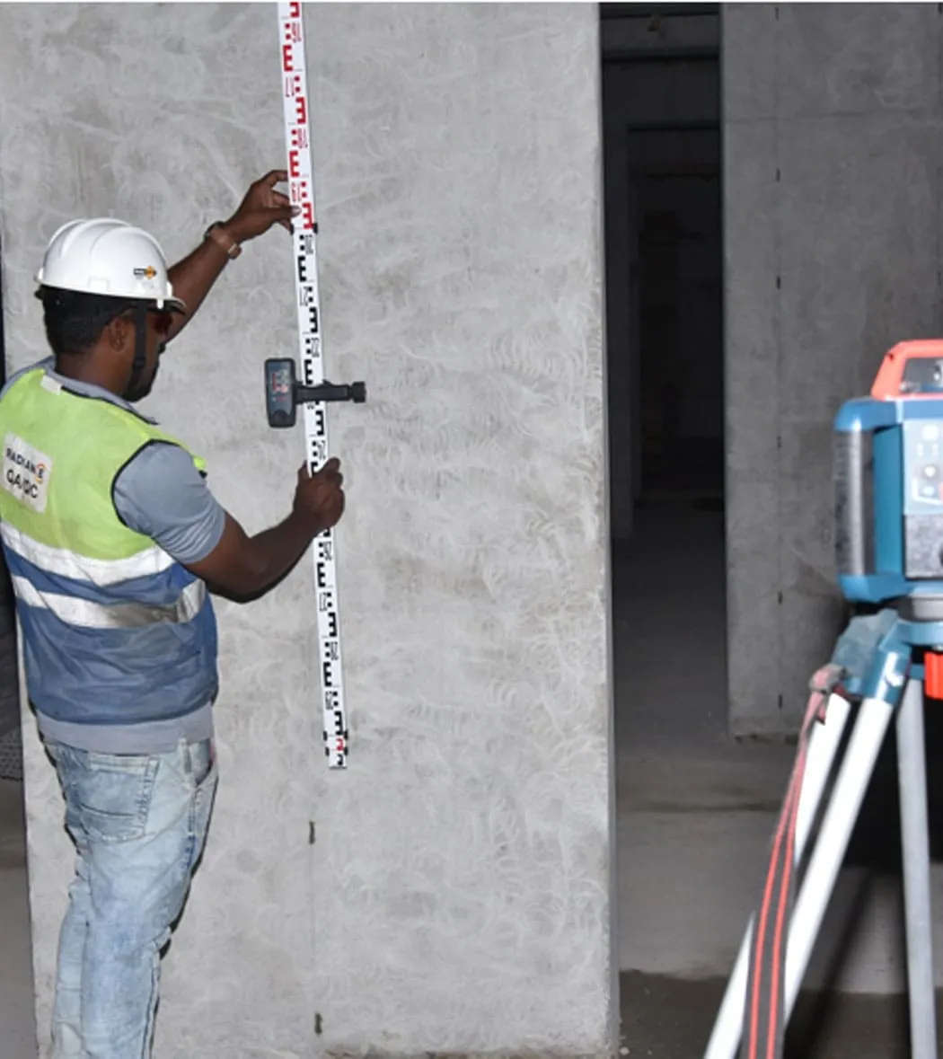 Rotary Laser (Leveling, grading, and alignment in 360-degree)