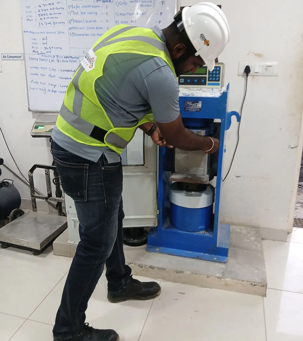 AAC BLOCK STRENGTH TEST