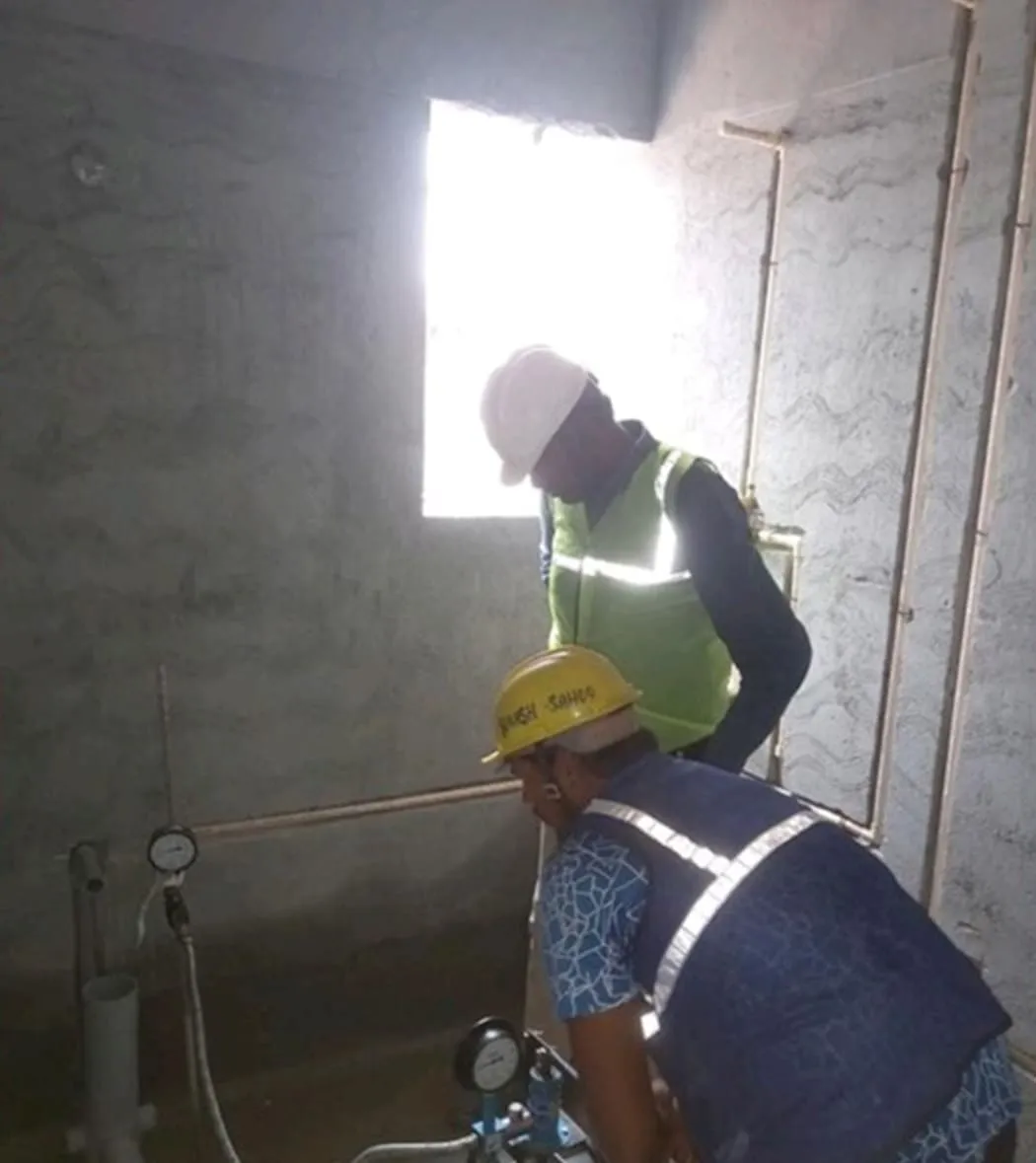 PLUMBING LINE PRESSURE CHECKS