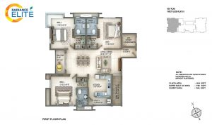 Radiance Elite Floor Plan